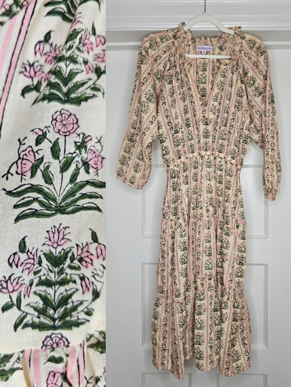 Vanessa Fox 'The Lowell' Midi Dress